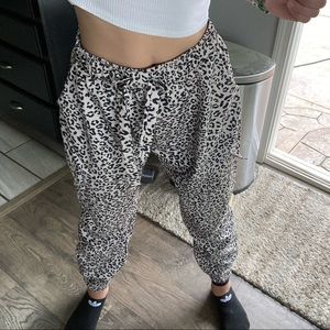 Cheetah pants
